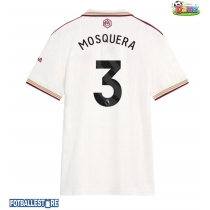 Arsenal Cristhian Mosquera #3 Tredjedrakt Dame 2025-26 Kortermet